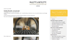 Desktop Screenshot of pauletteabicyclette.com